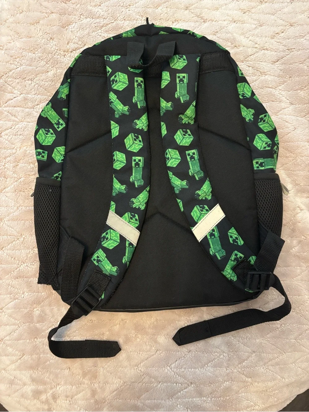 Minecraft Creeper Kids Backpack - Green